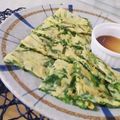 Yukiまむ's cooksnap of when they made にらの基本のチヂム（別名ジョン・チヂミ）.