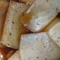 珠玉猫's cooksnap of when they made レンジで簡単こんにゃくの煮物風.