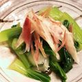 miyukie's cooksnap of when they made 舞茸香る青梗菜の冷たいお浸し.
