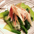 miyukie's cooksnap of when they made 舞茸香る青梗菜の冷たいお浸し.
