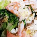 NEKOほっぺ's cooksnap of when they made 〃アボカドとエビとブロッコリーサラダ.