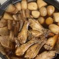 machaaki's cooksnap of when they made 大根と里芋と手羽先の煮物.