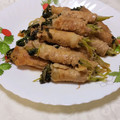 みかかめ's cooksnap of when they made もやしと豆苗の肉巻き.