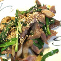 ナルド☆'s cooksnap of when they made 砂肝と葱(わけぎ)の旨うま炒め.