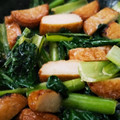 ゆゆ02's cooksnap of when they made さつま揚げと小松菜の簡単炒め.