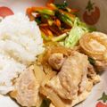 あたむ❤189's cooksnap of when they made 鶏胸肉の醤油麹しょうが焼き.
