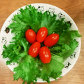 さおりらっくま's cooksnap of when they made レタスとプチトマトの簡単サラダ♪.