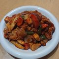 ラリー＆サラ's cooksnap of when they made 揚げない酢豚.