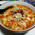 くまちーこʕ•ᴥ•ʔ's cooksnap of when they made 白菜と豚挽肉で♪ピリ辛味噌ラーメン.