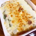annrice134's cooksnap of when they made 白菜と厚揚げのグラタン♪.