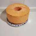 あゆにゃん★'s cooksnap of when they made 苺パウダーでシフォンケーキ.