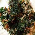 rikoe's cooksnap of when they made サクサク！葉つきにんじんの塩かき揚げ.