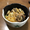 mikutasu's cooksnap of when they made コロコロ蒟蒻とじゃが芋のそぼろ生姜煮.