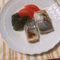 yesmama's cooksnap of when they made 鯖の塩焼きをトマト＆わかめでサラダ風に♪.