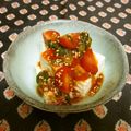龍青空ママ's cooksnap of when they made ミニトマトの赤辛冷奴.