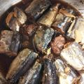 ameうめ's cooksnap of when they made 圧力鍋で作る、さんまの生姜煮.