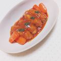 まあまま☆0403's cooksnap of when they made 豚肉のほうれん草巻き＊とろりトマト煮込み.