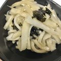 ムーヒツジ's cooksnap of when they made 韓国海苔味の大根サラダ.