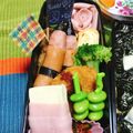 Rika☆Rin's cooksnap of when they made 食べられる文房具（デコ弁）.