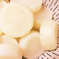aicco23★'s cooksnap of when they made おでん大根の下茹でを炊飯器で.
