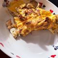 華那ღ's cooksnap of when they made まいたけとチーズの手抜きオムレツ.