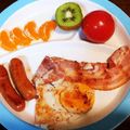 すみま～る's cooksnap of when they made ベーコンエッグ.