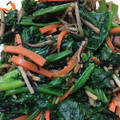 クック78R779☆'s cooksnap of when they made ほうれん草とひじきの胡麻和え.
