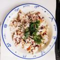 シビリキン's cooksnap of when they made 簡単＊塩さばとしば漬けの春色混ぜご飯.