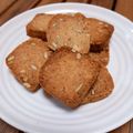 きてぃコ★'s cooksnap of when they made 甘くないチーズナッツクッキー.