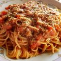 eユキさん's cooksnap of when they made ワンポットパスタ　ミートソース.