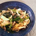 jyurinrin's cooksnap of when they made ツナとほうれんそうの和風パスタ.