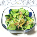 tennisnoah's cooksnap of when they made きゅうりとみょうがの酢の物.