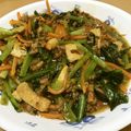 クックTopMfld's cooksnap of when they made ひき肉・小松菜・人参・油揚げの野菜炒め煮.