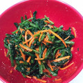 chikurin♪'s cooksnap of when they made ほうれん草のごま和え。.
