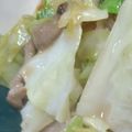 あかぷり's cooksnap of when they made ダシダで＊豚こまとキャベツの野菜炒め.