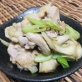 料理男子部🍻's cooksnap of when they made 塩ダレ☆鶏肉とネギ･舞茸ささっと炒め☆.