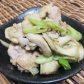 料理男子部's cooksnap of when they made 塩ダレ☆鶏肉とネギ･舞茸ささっと炒め☆.