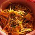 おんぷちゃん☆'s cooksnap of when they made もやしときゅうりのキムチナムル.