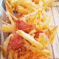 ゆみさん！'s cooksnap of when they made ☆ウインナーと野菜のかき揚げ☆.