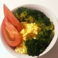huagu's cooksnap of when they made ブロッコリーとたまごのサラダ.