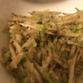 cあやみb's cooksnap of when they made 簡単☆ネギ塩ごぼう♪.