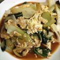ばらのきし's cooksnap of when they made チンゲン菜と卵のオイスターソース炒め.