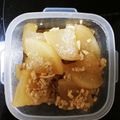りむつたか's cooksnap of when they made 大根（冬瓜）の鶏そぼろ煮【保育園給食】.