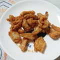 kikiにゃん's cooksnap of when they made 捨てないで！鶏皮のカリカリおつまみ.