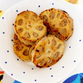 にゃにゃん16's cooksnap of when they made まさかの時短！？れんこんはさみ焼き.