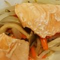 しんにし's cooksnap of when they made 簡単！鮭のクッキングペーパー蒸し.