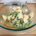 ﾏﾒｲﾁｺ゛'s cooksnap of when they made シャキシャキ♡水菜とリンゴとナッツサラダ.