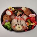あゆにゃん★'s cooksnap of when they made くまのがっこうジャッキー♪キャラ弁.