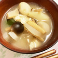 mimo610's cooksnap of when they made きのこと里芋のけんちん汁.