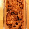 GreeN緑's cooksnap of when they made ぜひお弁当に！豚肉とレンコンの甘辛おかず.